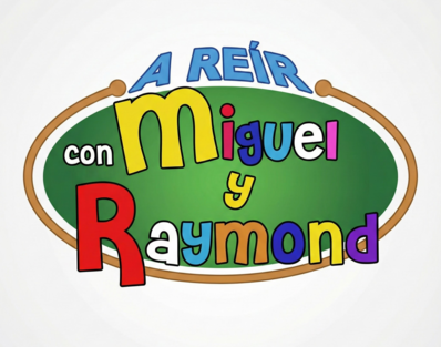 Logo A reír con Miguel y Raymond